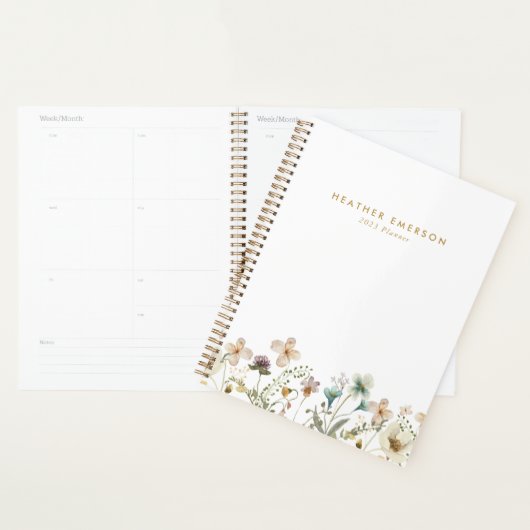 Waterkleur Bloem Planner (Display)