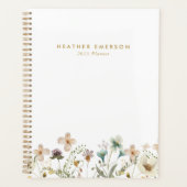 Waterkleur Bloem Planner (Voorkant)