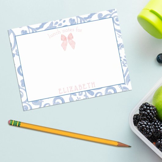 Waterkleur Boog Bloemige Kinderen Gepersonaliseerd Post-it® Notes
