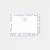 Waterkleur Boog Bloemige Kinderen Gepersonaliseerd Post-it® Notes (Voorkant)