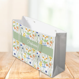 Waterkleur Wilde Bloem Naam Groot Cadeauzakje