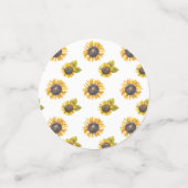 Waterkleur Zonnebloem Confetti (Kleine voorkant)