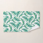 Waterkleuren Varens Patroon Bad Handdoek (Handdoek)