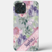 waterkleurroze ventilator Case-Mate iPhone case (Achterkant)