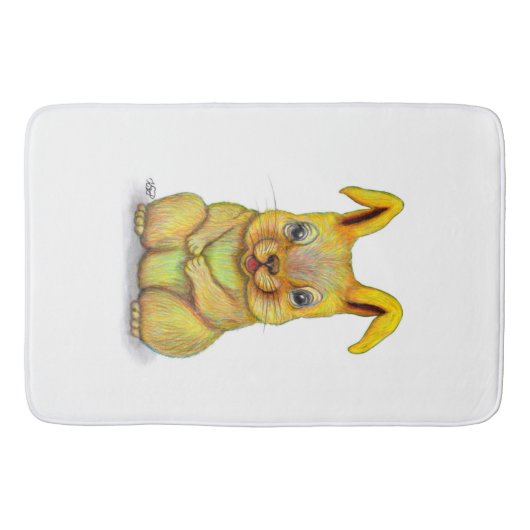 Waterkonijn Badmat (Voorkant)