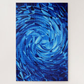 waterkristal draaikolk puzzel legpuzzel (Verticaal)