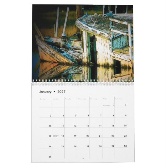 WATERLAND : Calendrier du chesapeake 2010 (Jan 2027)