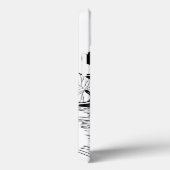 Waterlelengraving Case-Mate iPhone Case (Achterkant / Rechts)