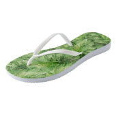 waterlelie aquarel teenslippers (Schuin)