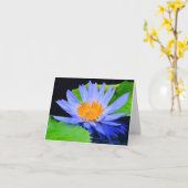 Waterlelie blanco notitiekaarten (Gele Bloem)