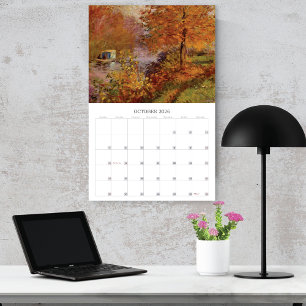 Waterlelie Bloem Landschappen Claude Monet Kalender