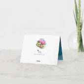 Waterlelie botanische kunst roze aangepaste foto b (Achterkant)