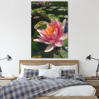 Waterlelie Canvas Afdruk