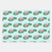 Waterlelie inpakpapier vel (Voorkant)