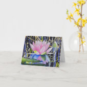 Waterlelie Kaart (Gele Bloem)