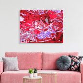 WATERLELIE VIJVER CANVAS AFDRUK (Insitu (Woonkamer))