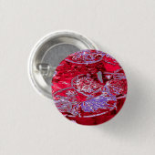 WATERLELIE VIJVER RONDE BUTTON 3,2 CM (Voorkant /achterkant)