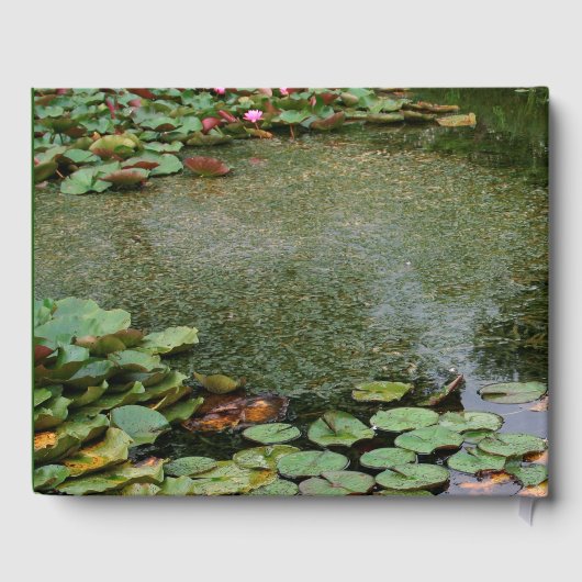 Waterlelie Vreedzame Tuin Viering van het Leven HC Gastenboek (Achterkant)