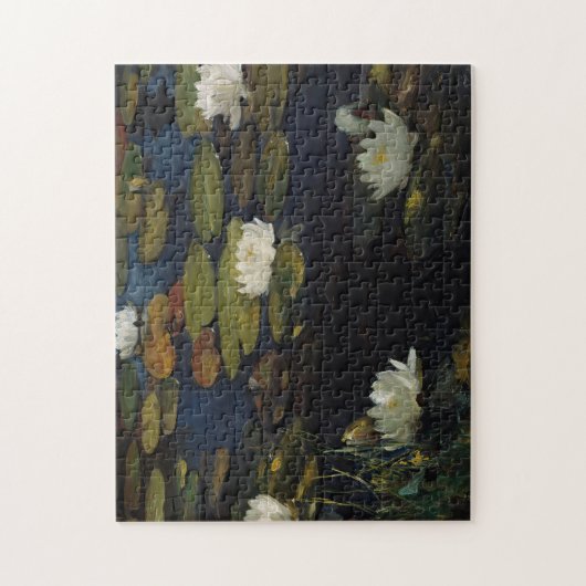 Waterlelies | Albert Edelfelt Legpuzzel (Verticaal)