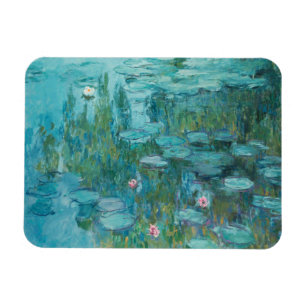 Waterlelies, beeldende kunst olieverfschilderij, C Magneet
