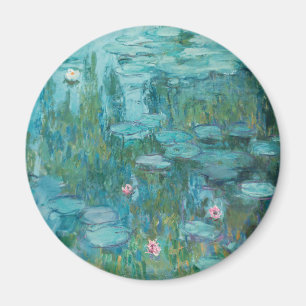 Waterlelies, beeldende kunst olieverfschilderij, C Magneet