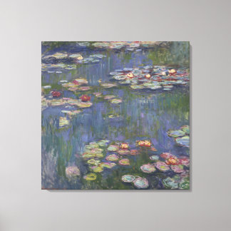 Waterlelies Canvas Afdruk