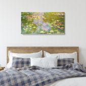 Waterlelies | Claude Monet | Canvas Afdruk (Insitu (Slaapkamer))