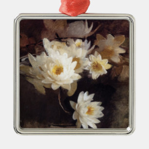 Waterlelies (door Abbott Henderson Thayer) Metalen Ornament