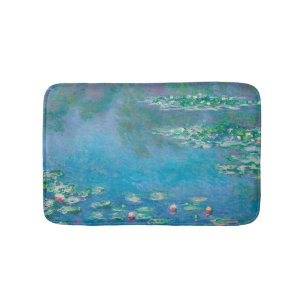 Waterlelies door Claude Monet Schilderkunst Badmat