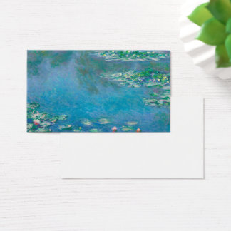 Waterlelies door Claude Monet Schilderkunst Visitekaartje