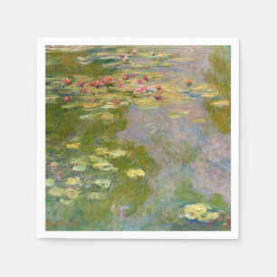 Waterlelies door Claude Monet Servet
