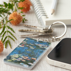 Waterlelies door Claude Monet, Vintage Impressioni Sleutelhanger