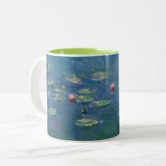 Waterlelies – door Monet Tweekleurige Koffiemok