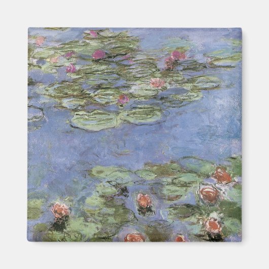  waterlelies magneet (Voorkant)