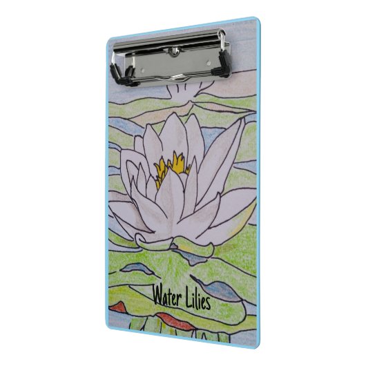 Waterlelies Mini Klembord (Angled2)