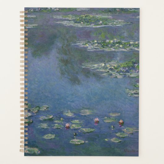 Waterlelies Monet 1906 Planner (Voorkant)