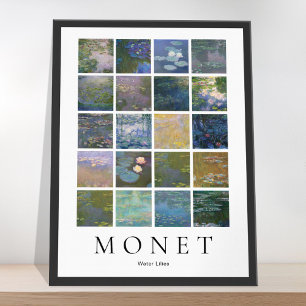 Waterlelies Monet Poster