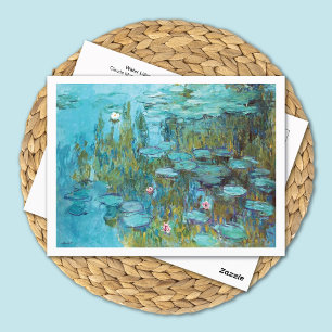Waterlelies Nymphaeas Claude Monet Briefkaart