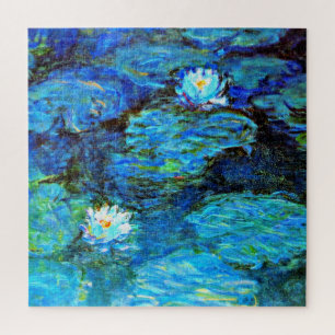 Waterlelies, schilderij in fijne kunst legpuzzel