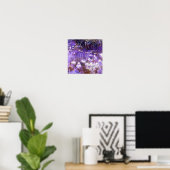 Waterlelies schilderij van Claude Monet Poster (Thuiskantoor)