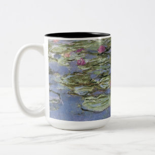 waterlelies tweekleurige koffiemok