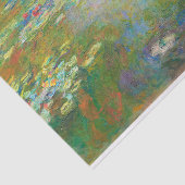 Waterlelies van Claude Monet Decoupage Tissuepapier (Detail)