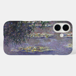 Waterlelies van Claude Monet, Vintage Impressionis iPhone 16 Hoesje