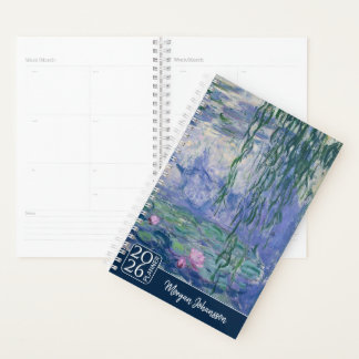 Waterlelies van Monet | Aangepaste tekst Planner
