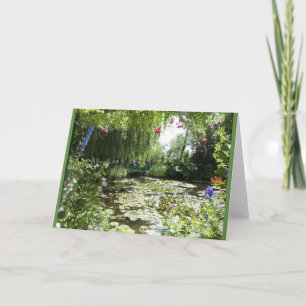 Waterlelies van Monet's Garden, Frankrijk Kaart