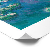 "WATERLIES" CLAUDE MONET POSTER (Hoek)