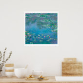 "WATERLIES" CLAUDE MONET POSTER (Keuken)