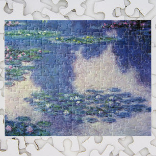 Waterlieten in Pond door Claude Monet,  kunst Legpuzzel