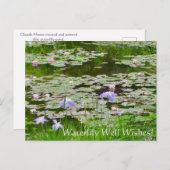 Waterlieveling wil. briefkaart (Voorkant / Achterkant)