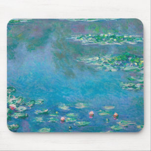 Waterliezen door Claude Monet Fine Art Painting Muismat